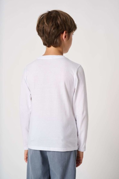 Ideal150 Kids' Lsl T-Shirt - Ideal White / 8/10