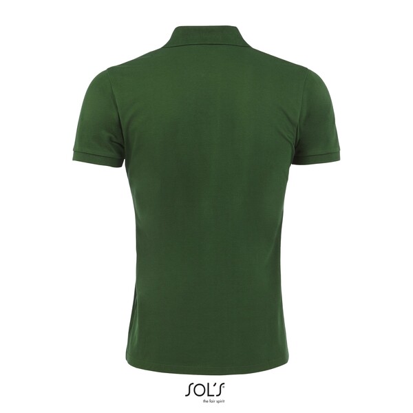 PERFECT MEN Polo homen 180g - Verde Garrafa EscuroL