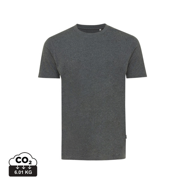 Iqoniq Manuel recycled cotton t-shirt undyed - Heather Anthracite / XS