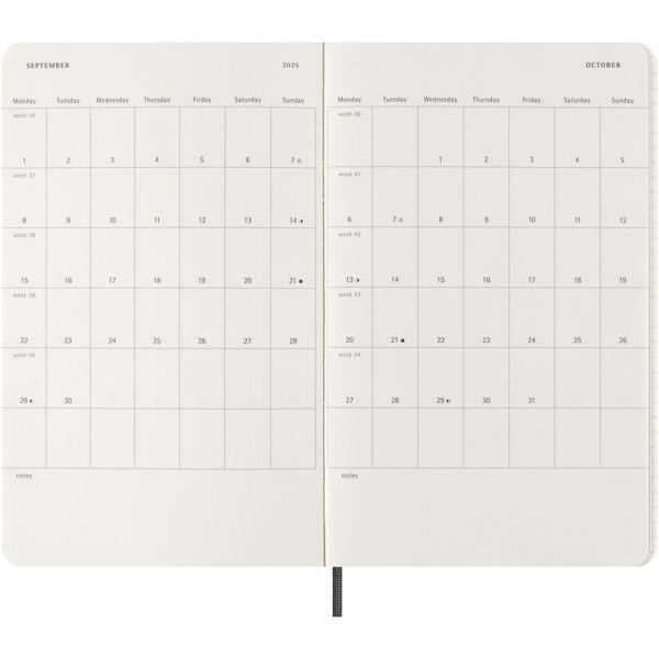 Moleskine 100 % VEGEA®. Boa Softcover 12 Monate Wochenkalender L