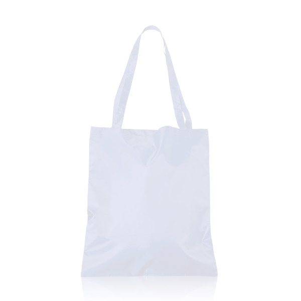 Saco Em 100% Pet Reciclado, Dobrável - Branco