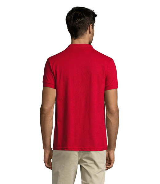 PRIME POLO SENHOR 200g Prime Men - Vermelho4XL