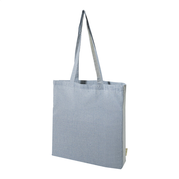 Tote bag en coton Recote - Bleu