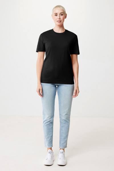 T-shirt en coton recyclé IQONIQ Bryce - Noir / 5XL
