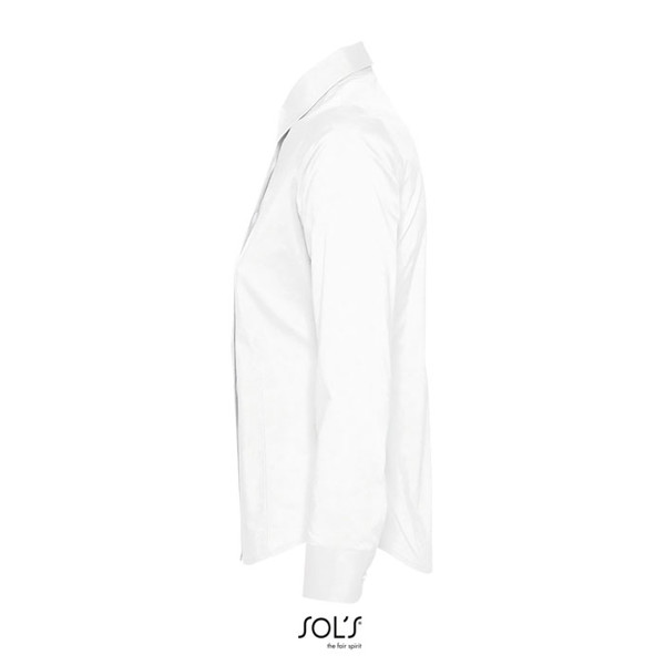 EDEN CHEMISE FEMME STRETCH - Blanc / XS