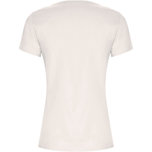 T-shirt a maniche corte da donna Golden - Bianco vintage / XL