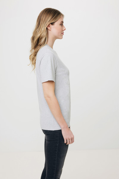T-shirt en coton recyclé non teinté Iqoniq Manuel - Heather Grey / M