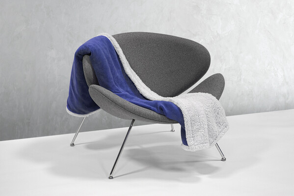 Couverture polaire Sammia - Bleu