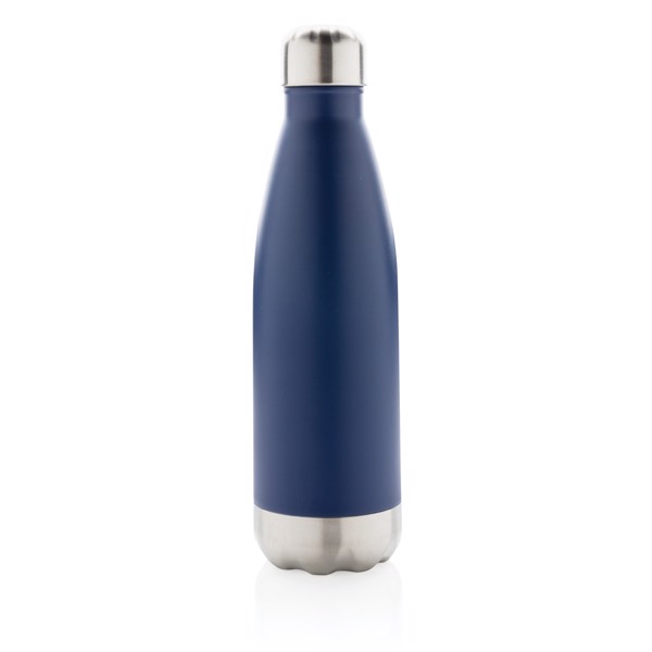 Bouteille isotherme en acier - Bleu