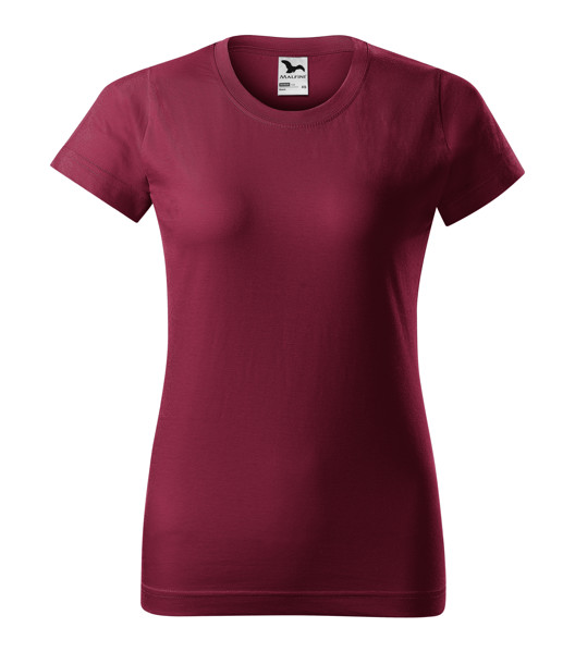 Tričko Dámské Malfini® Basic - Garnet / XL