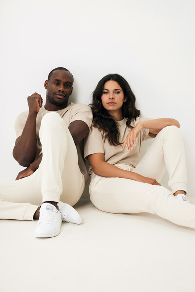 Iqoniq Cooper recycled cotton jogger - Natural Raw / S