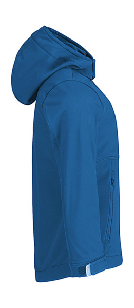 Hooded Softshell / Kids - Black / 5/6 (110/116)
