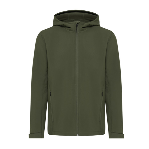 Iqoniq Makalu moška soft shell jakna 5000 mm, 300 g/m² - Khaki / L