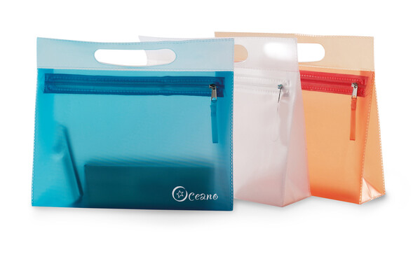 Trousse transparente Moonlight - Bleu