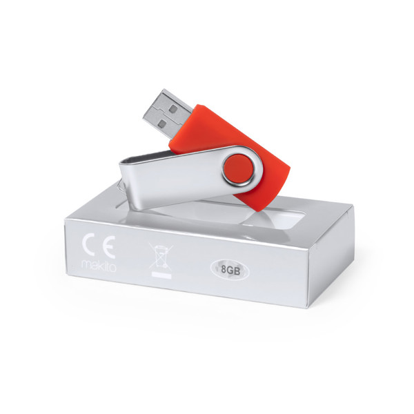 MEMORIA USB Yeskal 8GB - Blanco