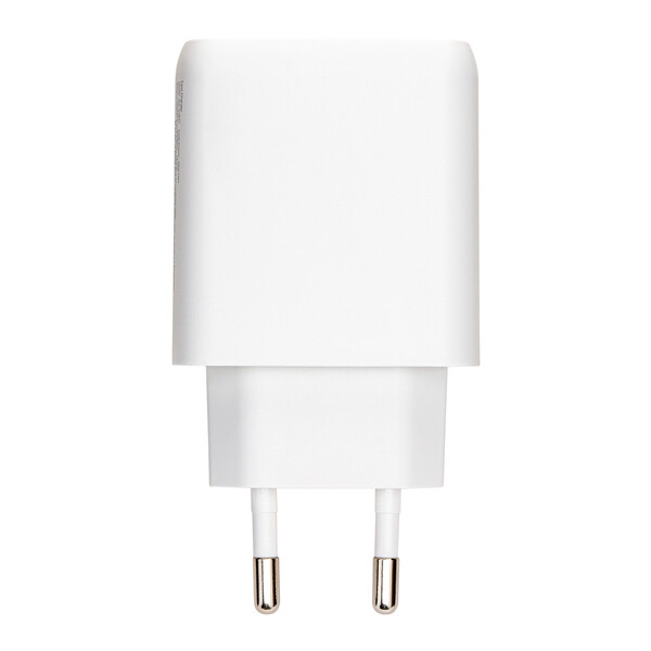 Chargeur USB GaN 2 ports TOMARES - blanc