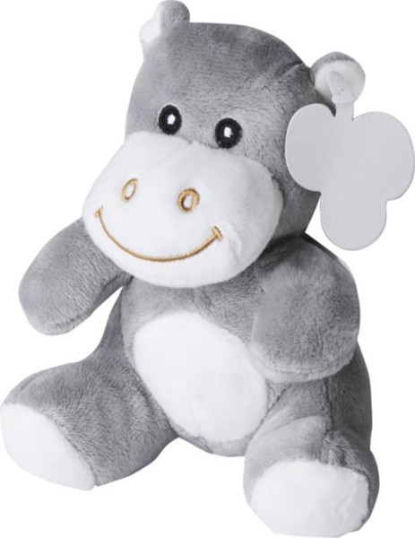 Hipopótamo de peluche Eliana