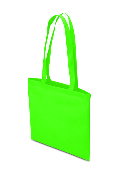 Ampia borsa con doppio manico Totecolor - Verde