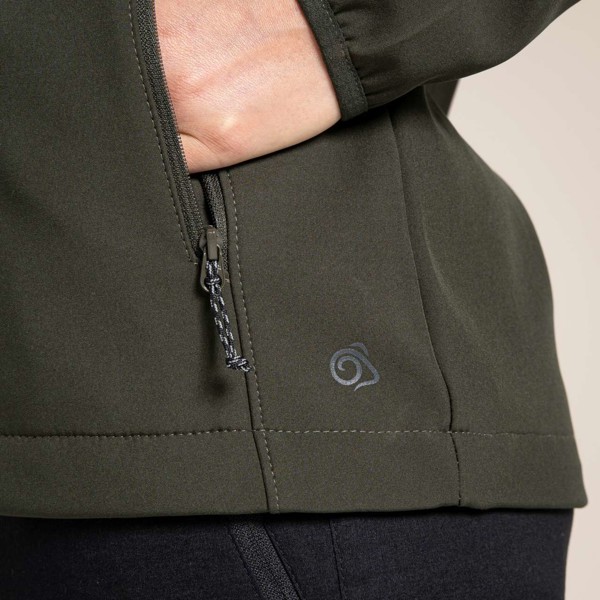 Expert Womens Basecamp Softshell Jacket - Poseidon Blue / 14