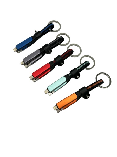 Fast charging data cable 6in1 uc072 - SILVER