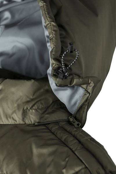 Men's Hooded Nano Jacket - Black / 4XL
