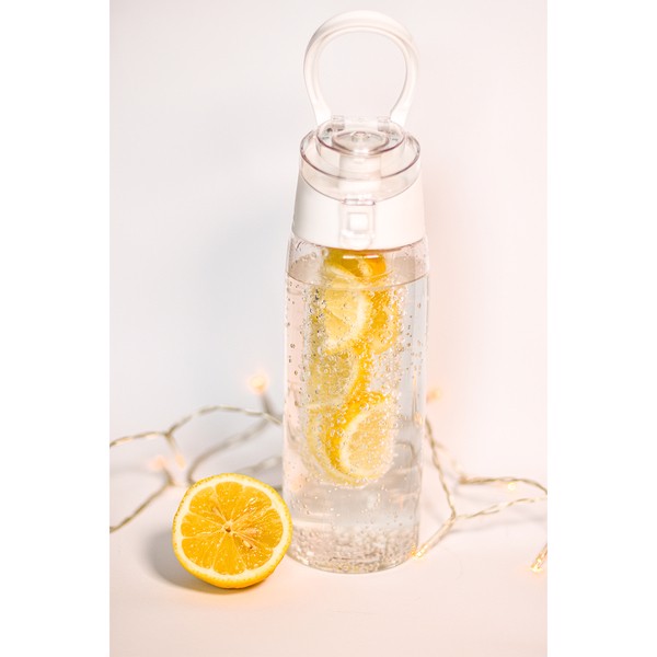 700 ml Frutello water bottle - White / Colorless