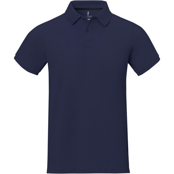Polo de manga curta para homem de 200 g/m² Calgary - Azul marinho / XXL