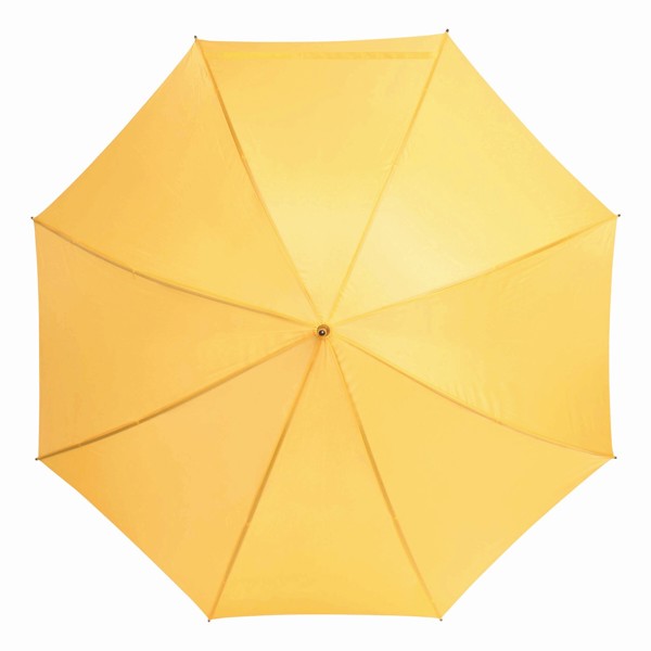 Golf umbrella with pouch, 1250 mm diameter - Yellow
