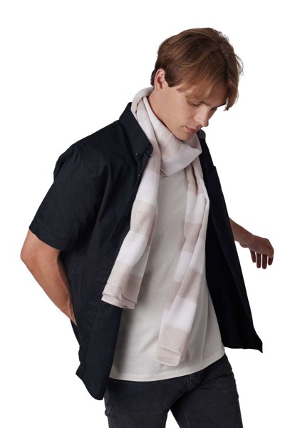 Cheche Scarf - Black / Dark Grey