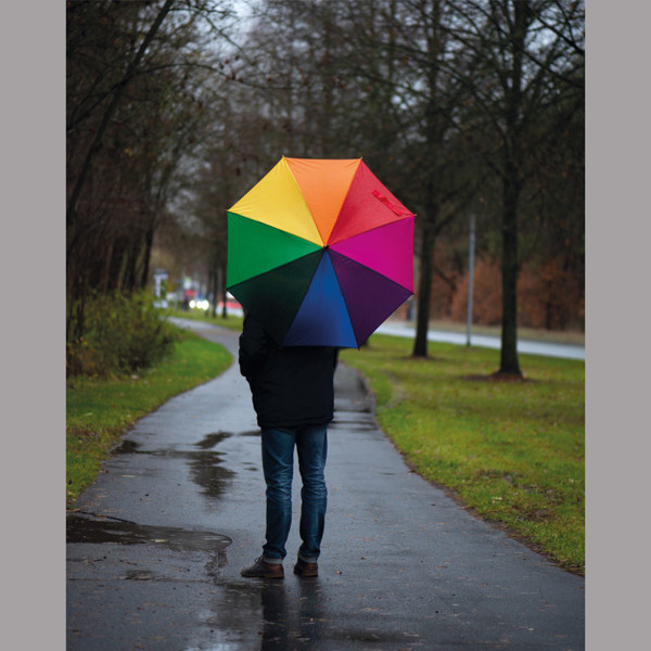 Rainbow umbrella Sarajevo