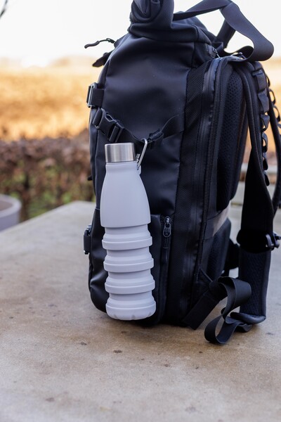 Foldable bottle Erin | 550 ml - grey