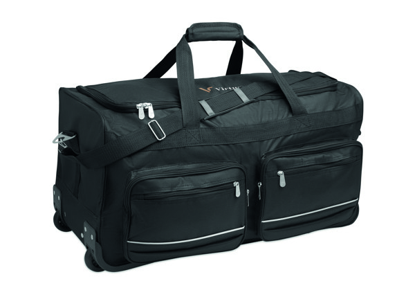 Duffle bag trolley 600D RPET Itfits