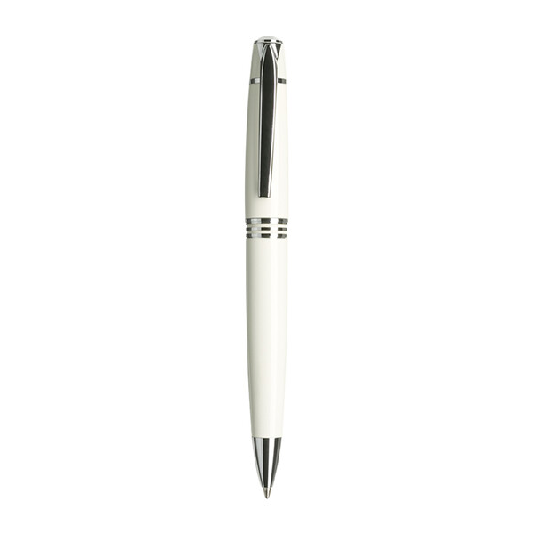 Stylo à bille VANCOUVER - blanc éclatant