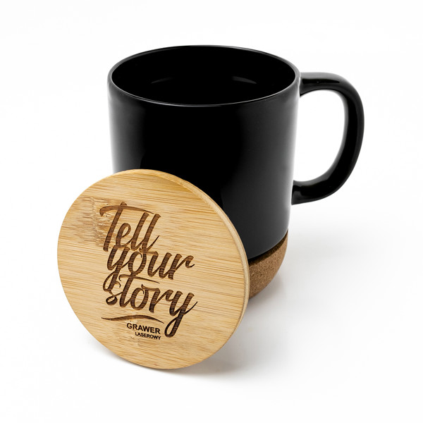 400 ml Giulia ceramic mug - Black