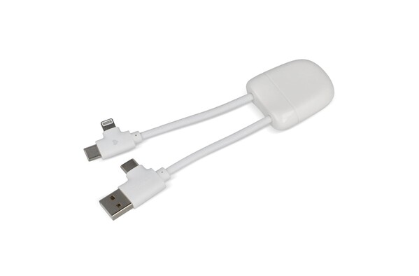 Xoopar ICE-B Multi-opladerkabel - Hvid