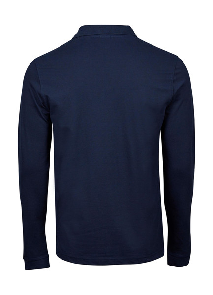 LuxuryLS Stretch Polo - White / XL