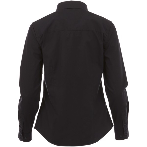 Camisa de manga larga de mujer "Hamell" - Negro Intenso / XL