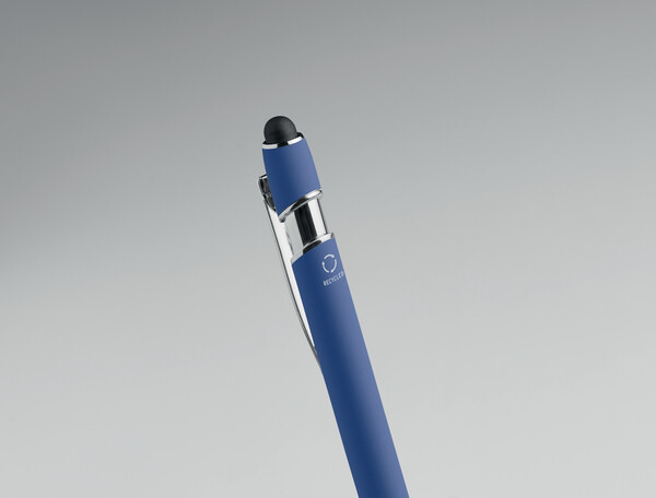 Stylo en aluminium recyclé Siparo - Bleu Royal