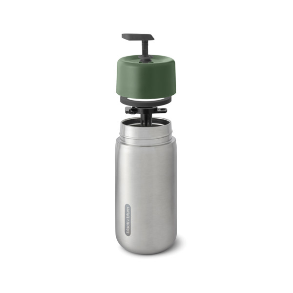 Cestovní nerezový termo hrnek 340ml Black+Blum - Olivově Zelená