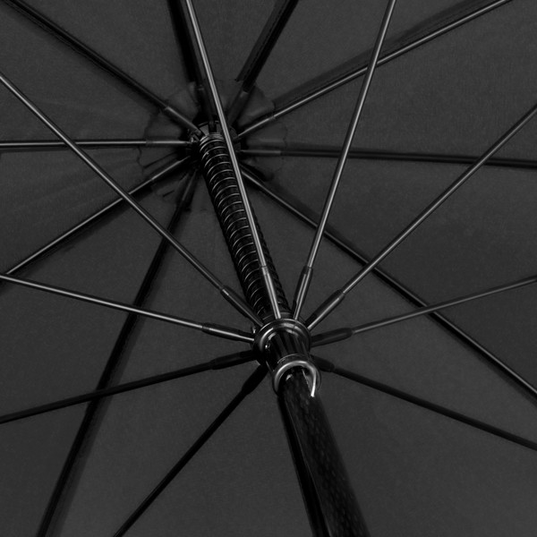 FALCONE - Grand parapluie - Manuel - Impermable au vent -  120 cm - Noir