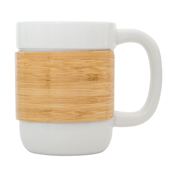 Soro ceramic mug - White