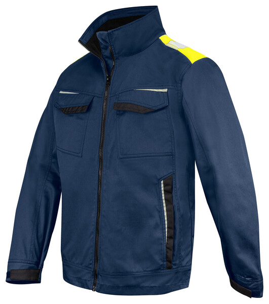 5427 Jacket Navy/Yellow M