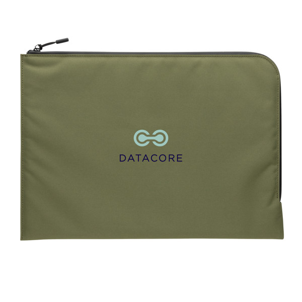 Impact Aware laptop sleeve 15.6", recycled rPET - Green