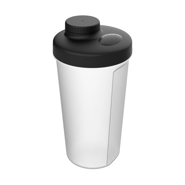 Shaker "Energy", 0.60L - Transparent-Grey / Black