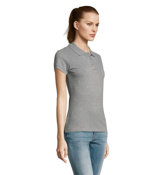 PASSION POLO SENHORA 170g - Cinzento Melange 2L