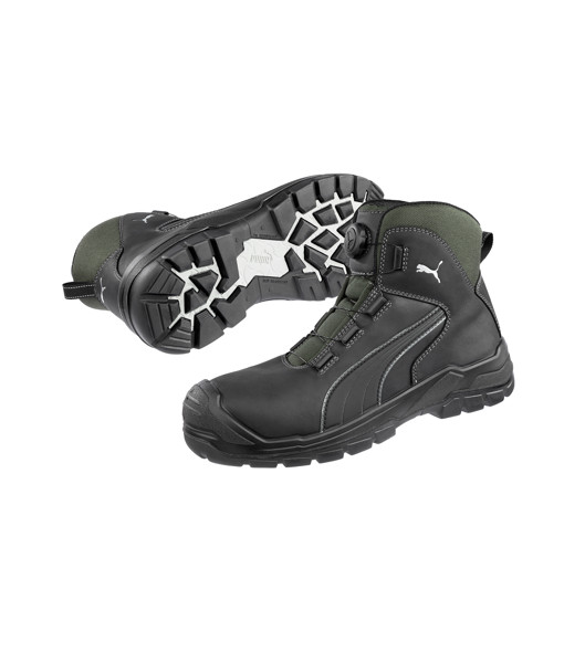 Kotníkové Pánská Puma Cascades Disc Mid - Černá / 39