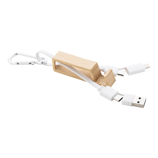 Usb Charger Cable Boppy - White / Natural