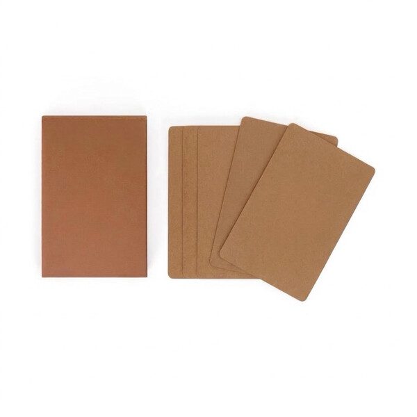54 Cartes de jeu recyclées, votre dessin sur 1 face - Quadri