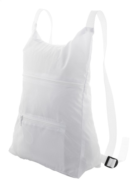Custom Foldable Rpet Backpack SuboBag Folback - White