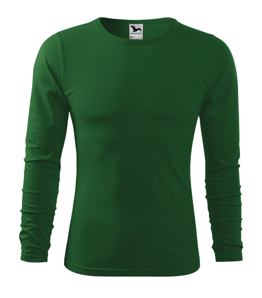 Triko Pánské Malfini® Fit-T Ls - Lahvově Zelená / XL